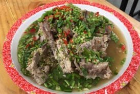 ซุปกระดูกเล้ง ตลาดเยสบางพลี