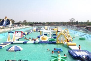 สวนน้ำ Slip&slide water park