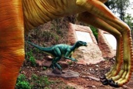 รอยเท้าไดโนเสาร์ นครพนม