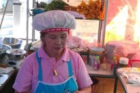 ข้าวต้มปลาสายชลเย็นตาโฟเจ๊ศรี